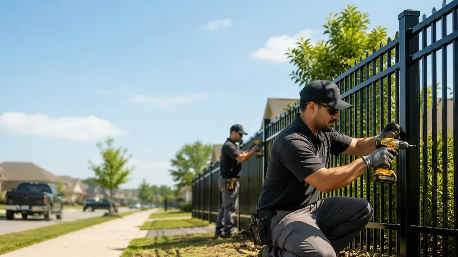 Metal Fence Installation in Brandon, WI